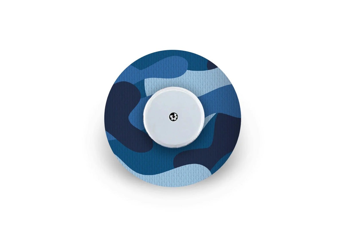 Blue Camo Patch
